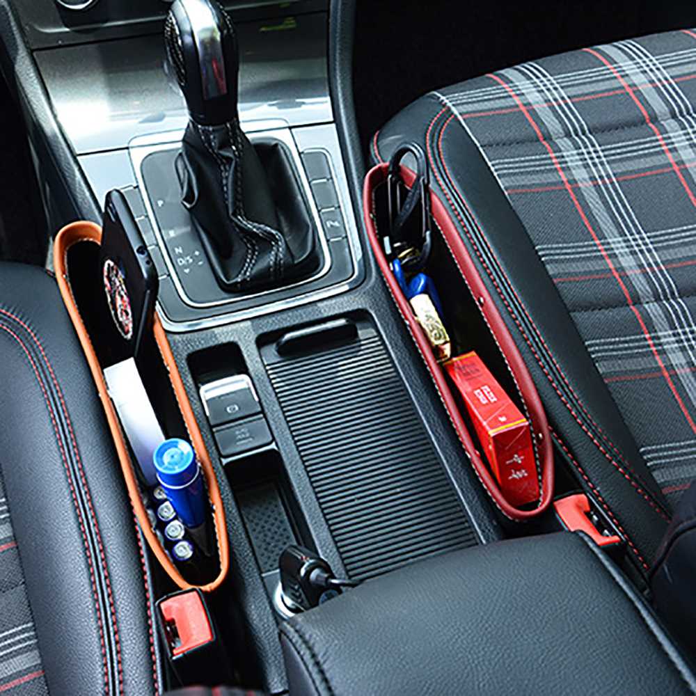 2022 Seat PU Case Storage Bag Car Organizer Artificial Leat - 图3