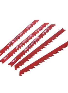 5pcs Durable U-shank High Carbon Steel 6 TPI Reciprocating S