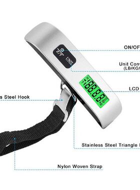 Portable Hanging Digital Scale 50kg LCD Digital Display