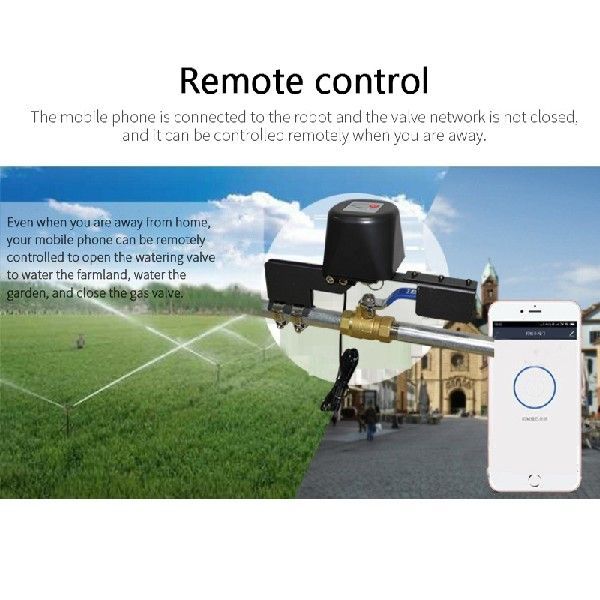 Tuya WiFi Water Valve Smartlife Auto Control Smart Gas-图1