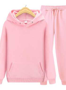 Men's Sets Tracksuit Hoodie+Pants Autumn Winter Hooded Sweat