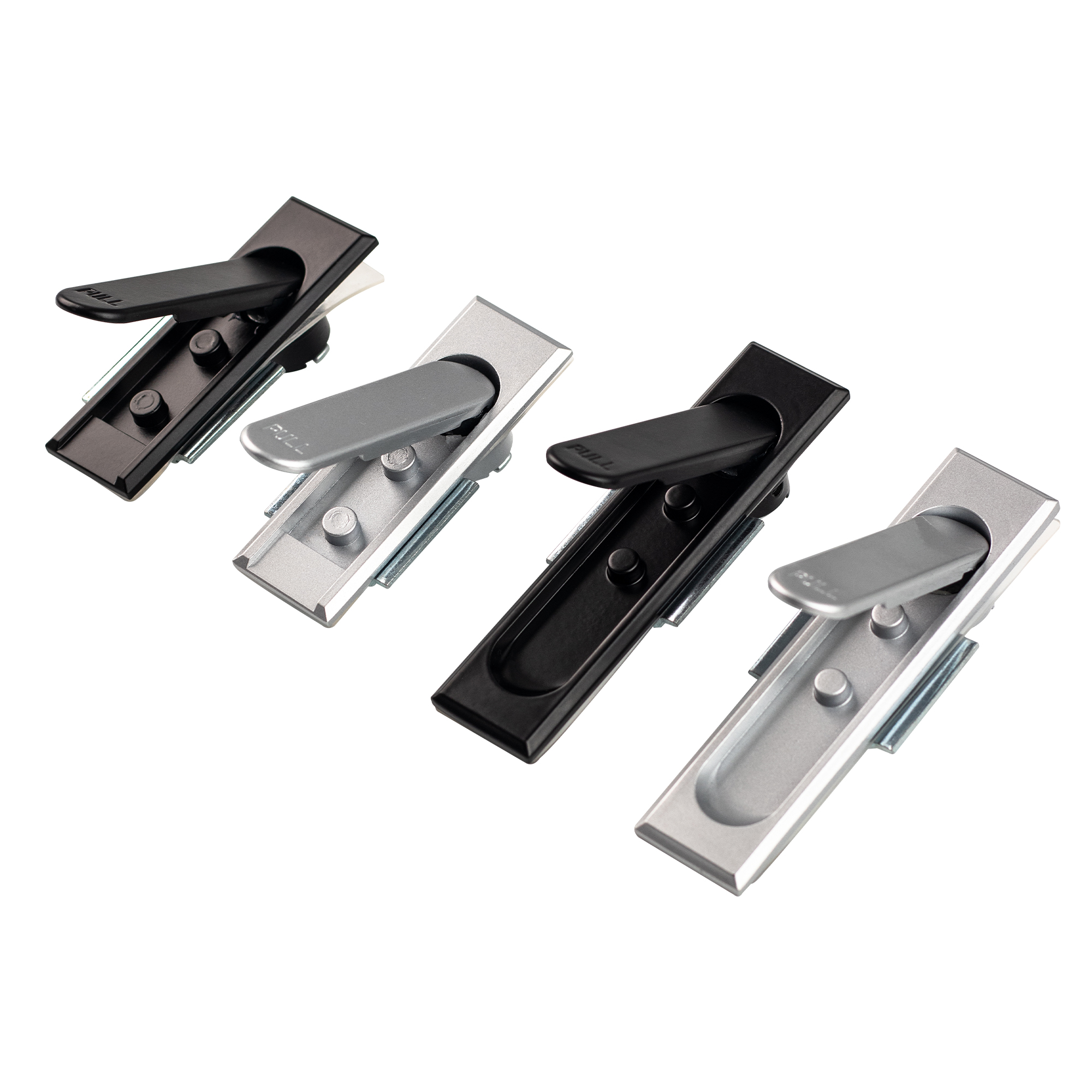 配电箱柜门平面锁MS717-1-2机箱机械门锁执手转舌锁设备不锈钢锁 - 图3