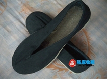 (Collection of Military Fans) Handmade Cloth Shoes from the Cultural Revolution Period Old-fashioned Republic of China Soldier Mille Layer Bottom Round Tops