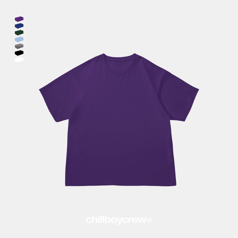 C22OKT5代标准阔型短袖T恤chillboycrew全布可入CBC百搭休闲简约 - 图0