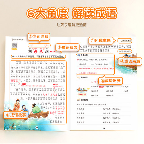 斗半匠成语故事大全小学生版注音版一年级二年级三四年级中国漫画阅读课外书语文带解释积累大全训练中华儿童绘本连环画精选 - 图1