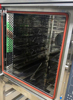 柏堡豪华型五盘热风炉商用烤炉
