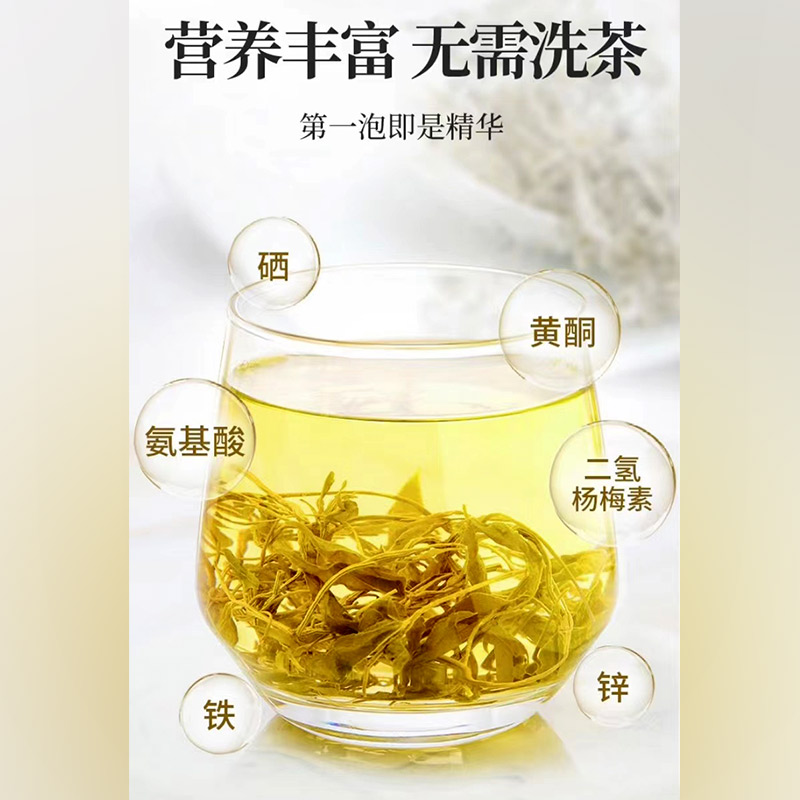 正宗张家界莓茶正品优级龙须芽尖长寿村土家藤茶50g/盒2024春茶