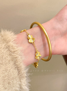 金玉满堂~高颜值镭射葫芦手链女