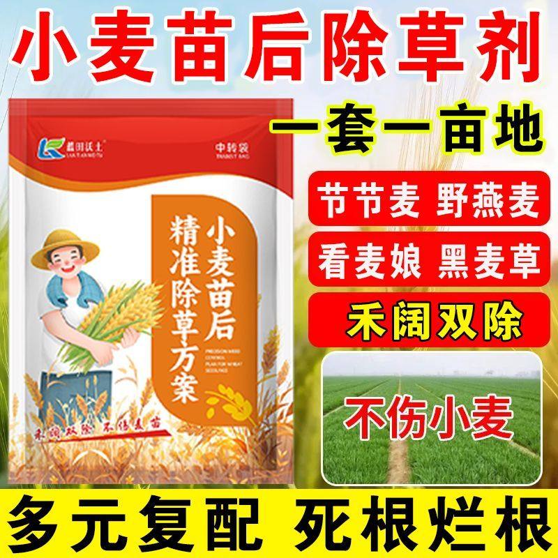 小麦田苗后专用除草剂小麦除草专用剂组合套装死草烂根不伤小麦药,淘宝优惠券,粉丝福利购,淘宝优惠卷