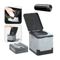 Outdoorto Toilet Tent Portable Folding Toilet Strong Bearing R