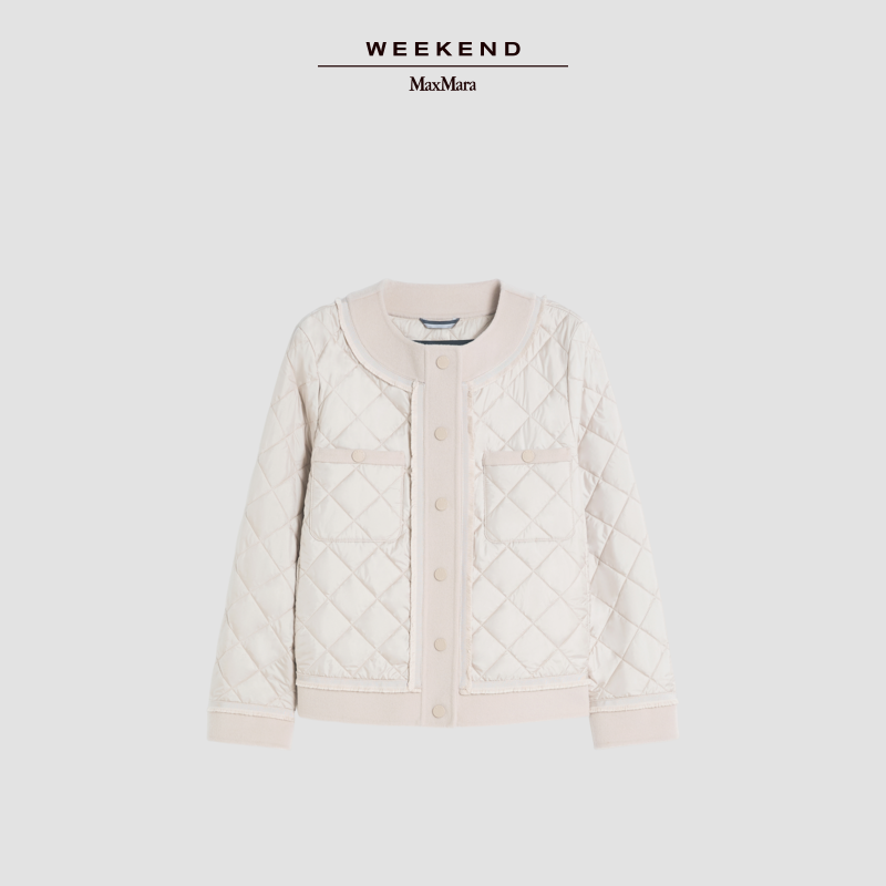 Weekend MaxMara 2026早春新款女装短款绗缝棉服外套5481066106&,淘宝优惠券,粉丝福利购,淘宝优惠卷