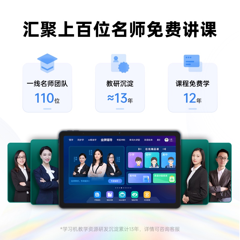 360小初高全科作业辅导专用学生平板学习机智能学习平板识字英语听力教材同步可管控官方正品 - 图1