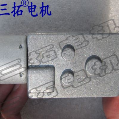 直销三拓电机GW370 12V 24V 蜗轮蜗杆减速电机直流马达霍尔编码器 - 图0