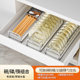 Stainless steel kitchen dish storage rack