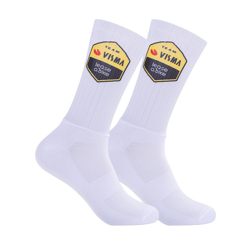 UAE空气动力骑行袜 Aero socks车队专用自行车袜面料拼接防滑男女 - 图1