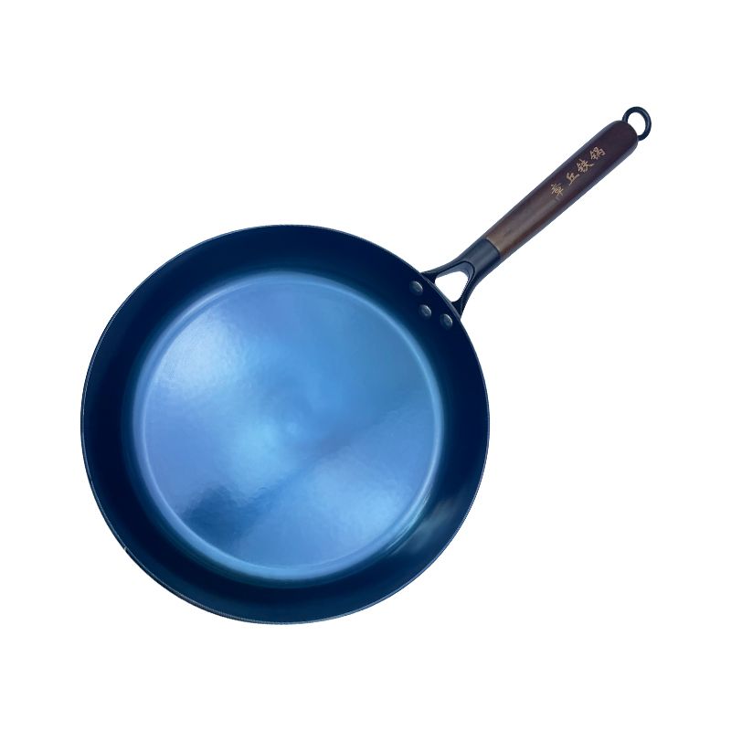 正宗铁锅官方旗舰纯手工锻打平底章丘煎锅无涂层家用煎鸡蛋燃气灶 - 图3