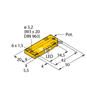 原装正品图尔克NPN接近开关BC10-QF5.5-AP6X2电容式传感器包邮-图3