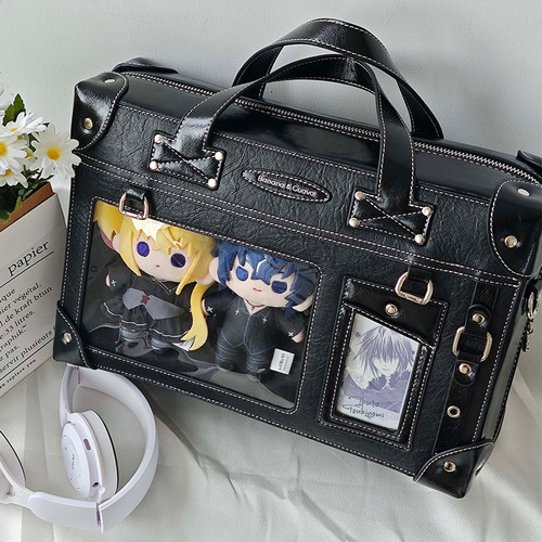 香蕉家原创拾光旅行箱痛包大容量可娃可痛单肩手提斜挎大小包百搭 - 图1