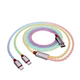 One to two charger cable 66w car lighting cable