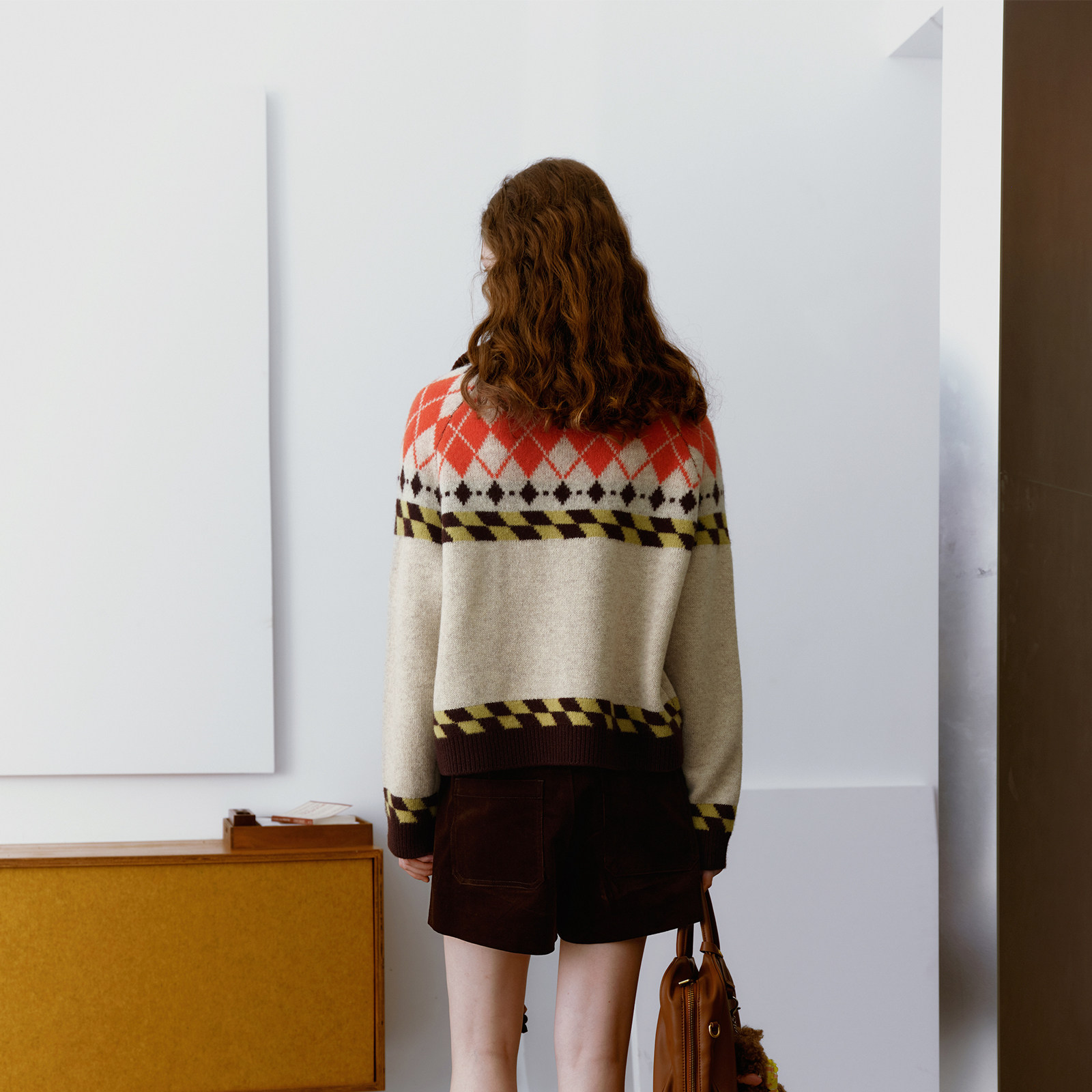 wana try双口袋灯芯绒含腰链短裤26春季新品咖色复古百搭短裤女,淘宝优惠券,粉丝福利购,淘宝优惠卷