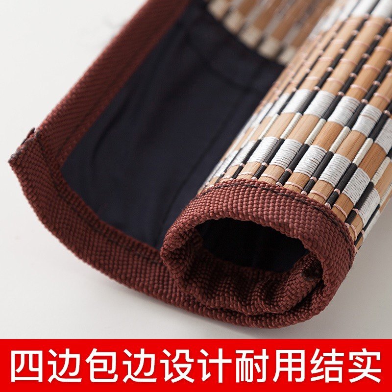 毛笔笔帘毛笔袋古风笔帘毛笔收纳笔袋笔帘收纳包竹制书法国画用品,淘宝优惠券,粉丝福利购,淘宝优惠卷