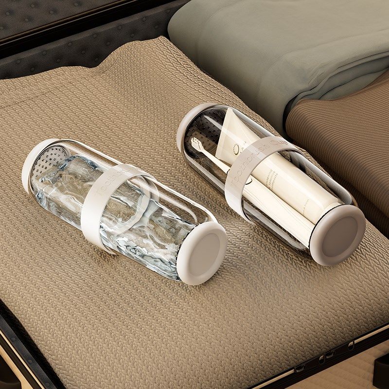 旅行洗漱杯套装便携式牙膏牙刷收纳盒情侣刷牙杯牙具旅游漱口杯子,淘宝优惠券,粉丝福利购,淘宝优惠卷