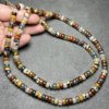 Antiques and miscellaneous natural crystals and semi-precious stones, straight-cut old-style wheel beads, spacers, beads, loose beads, bracelet materials and accessories