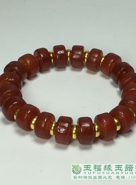 西周老珠子算盘珠柿子