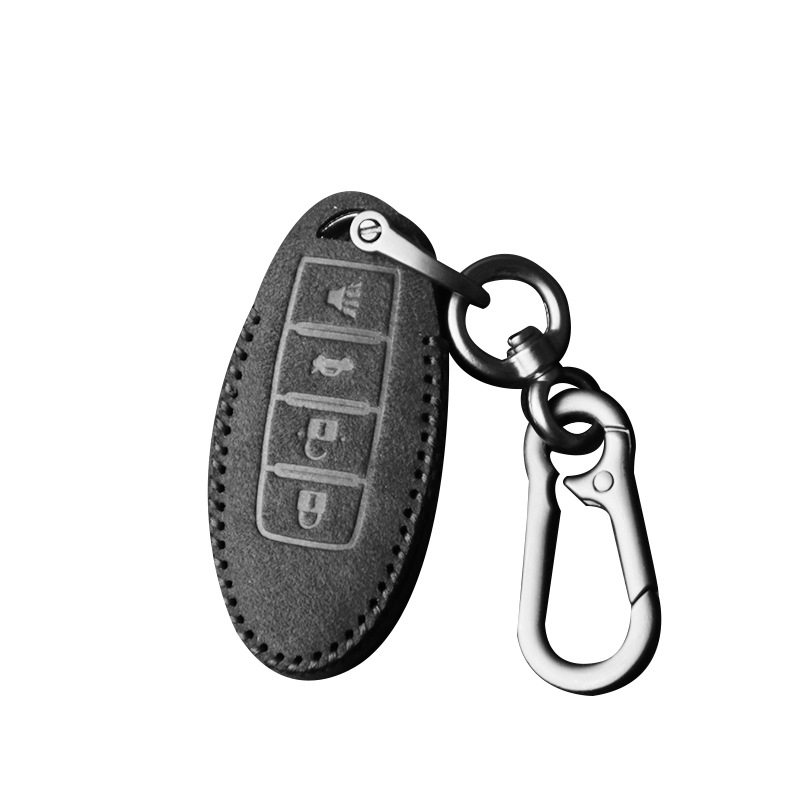 适用于东风日产14代轩逸钥匙套天籁奇骏逍客骐达尼桑汽车包扣23款 - 图3