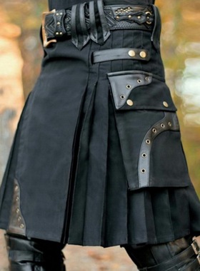 中世纪复古男士英格兰裙