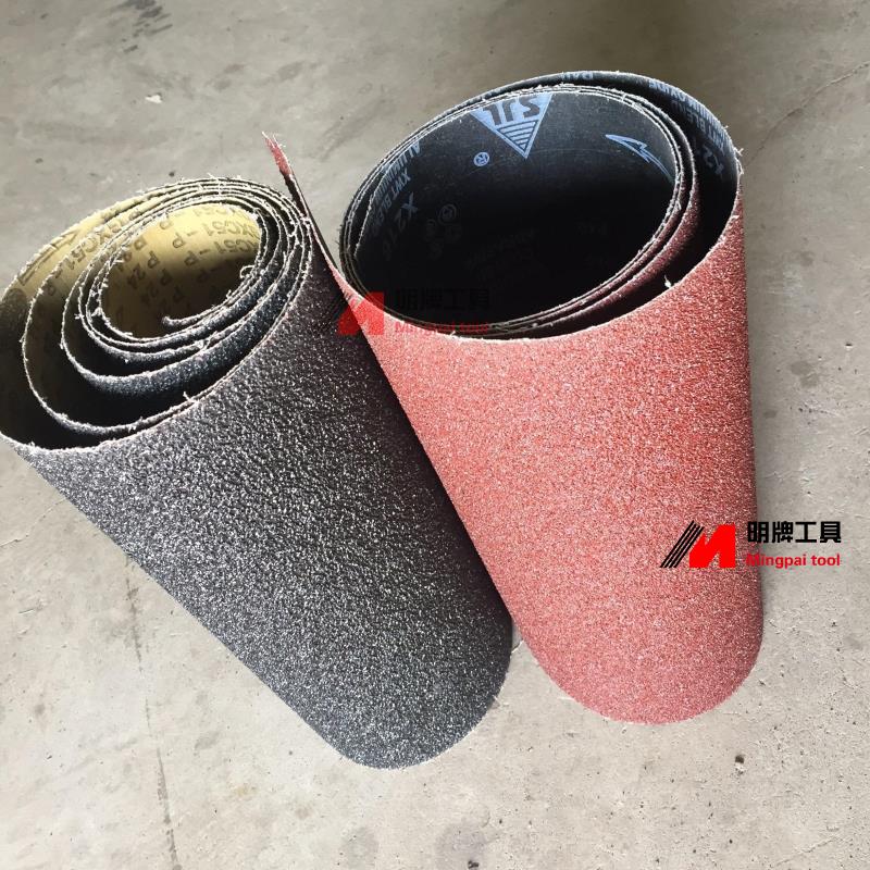 自流平环氧地坪漆施工工具砂纸砂皮400mm24目40目打磨机抛光 - 图1