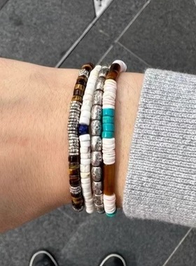 三色全新情侣现货原创设计饰品