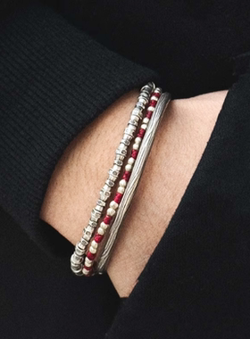 RONINMADE925银手镯原创设计