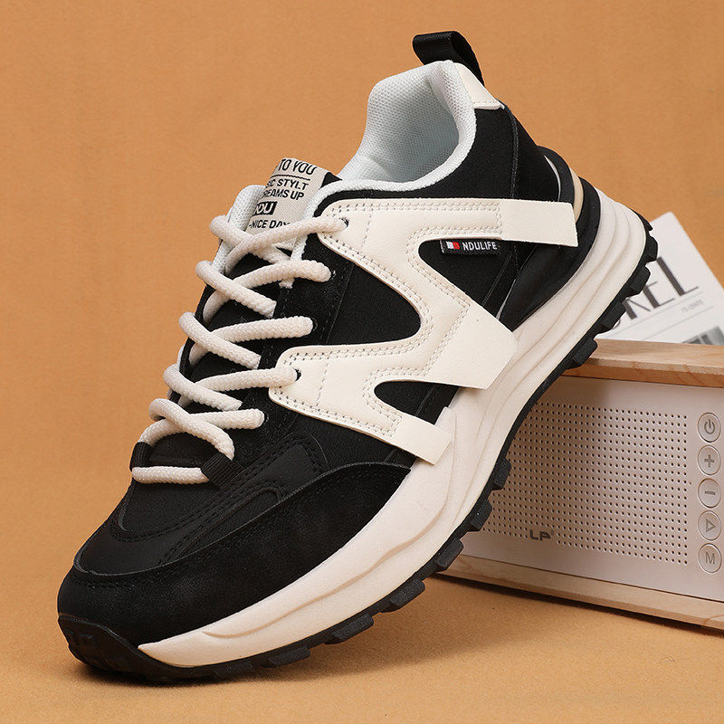 NDU男鞋时尚运动鞋男德训鞋透气潮流百搭复古板鞋新款平底鞋,淘宝优惠券,粉丝福利购,淘宝优惠卷