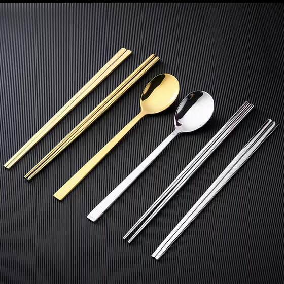 304 stainless steel spoon barbecue restaurant eating spoon spoon