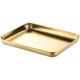 Food-grade stainless steel dish preparation tray with mesh, refrigerator storage box, fruit tray, towel tray, grilled fish tray, barbecue cold dish tray