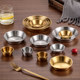 Mustard small dipping sauce small 304 stainless steel salad dressing saucer condiment bowl black pepper saucer juice cup ketchup pepper