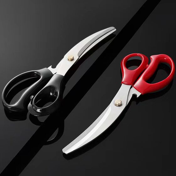 BBQ food extended scissors clip barbecue clip steak cuisine Korean restaurant buffet stainless steel kitchen