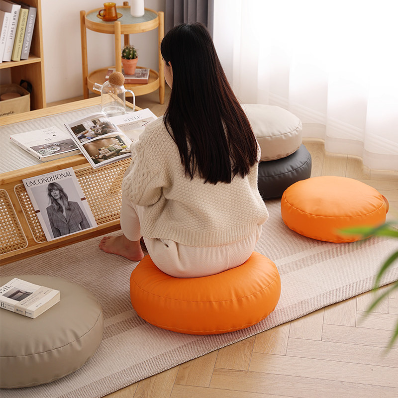 日式蒲团坐垫家用飘窗坐墩客厅地上四季办公垫懒人看书榻榻米地垫