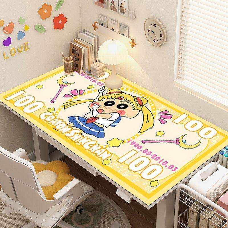 卡通学习桌面垫子学生儿童宿舍地毯pvc书桌垫电脑桌宿舍写字桌,淘宝优惠券,粉丝福利购,淘宝优惠卷