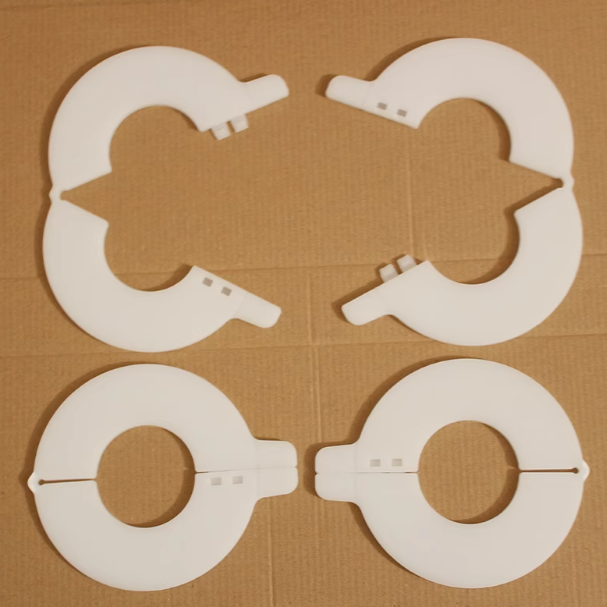 挖掘机免拆斗轴垫片斗销子垫圈圆形开口耐磨加厚聚乙烯自卡扣垫子,淘宝优惠券,粉丝福利购,淘宝优惠卷