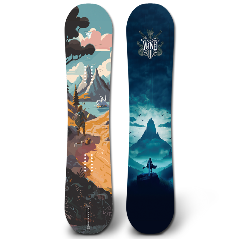 VAMEI单板儿童滑雪板全能板男女通用板全地域平花板刻滑雪板 - 图1