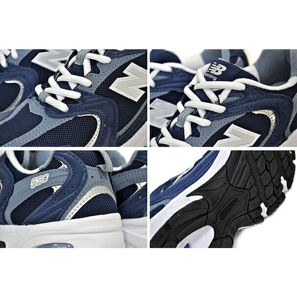 日本直邮NEW BALANCE MR530CA width D NAVY 女士运动鞋Y2K Ulzza - 图2