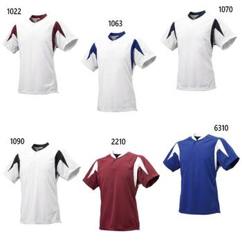 Japan direct mail SSK baseball men and women 1 button baseball T-shirt baseball uniform short sleeve SSK BT2300