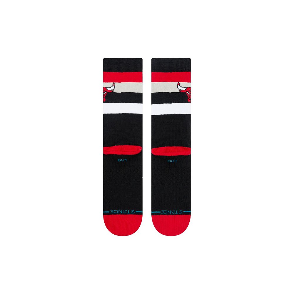 日本直邮STANCE SOCKS BULLS ST CREW 袜子 Bulls ST CREW 红色 - 图1