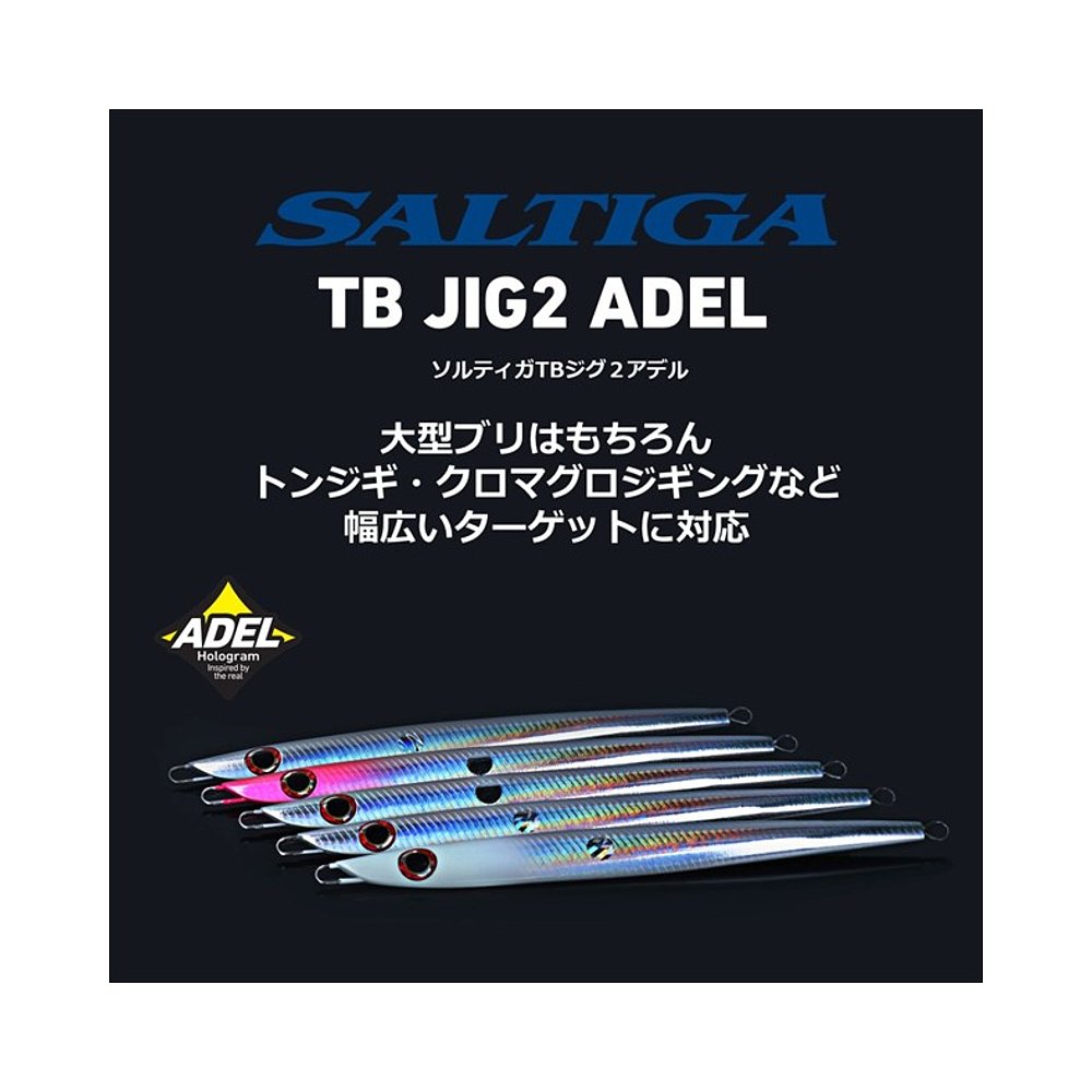 日本直邮daiwa Jig Saltiga TB 2 Adele 260g GH 阿卡金路亚饵 - 图1