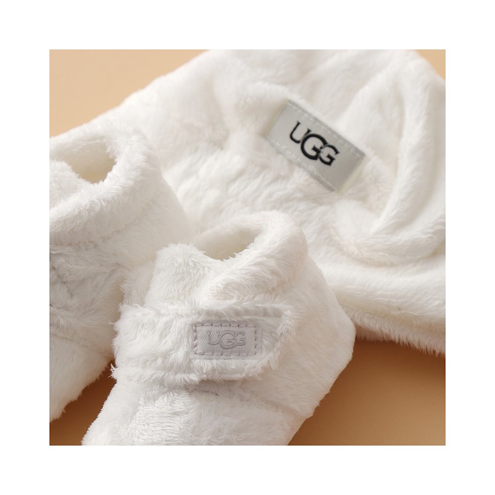 UGG BABY UGG 婴儿鞋针织帽礼品 2 件套 BIXBEE AND BEANIE 11209