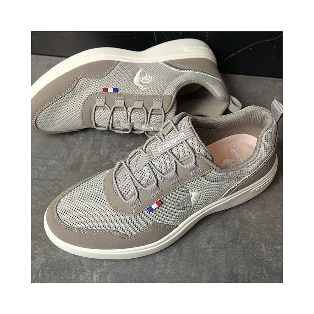 日本直邮le coq sportif 女士运动鞋La Rhone QL3VJC05GY SS23 LA - 图0