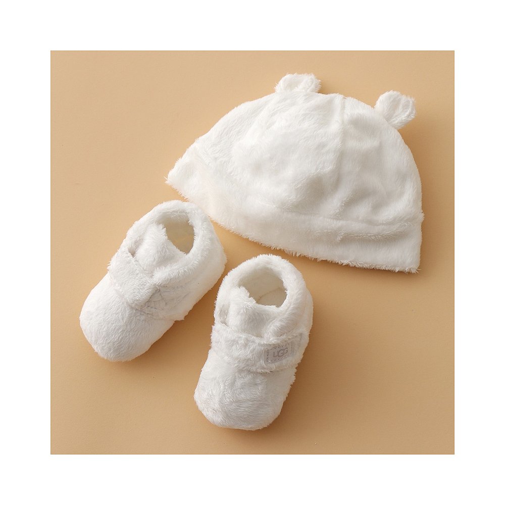 UGG BABY UGG 婴儿鞋针织帽礼品 2 件套 BIXBEE AND BEANIE 11209