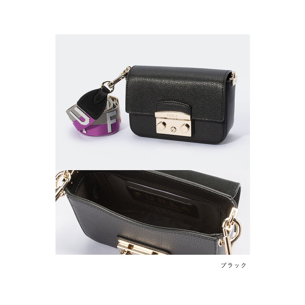 日本直邮FURLA WB00839 BX0006 单肩包 Metropolis Mini 女包 斜 - 图0